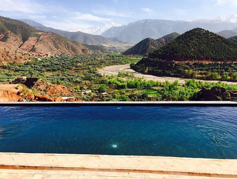 Excursión de un día grupal de Marrakech a Ourika