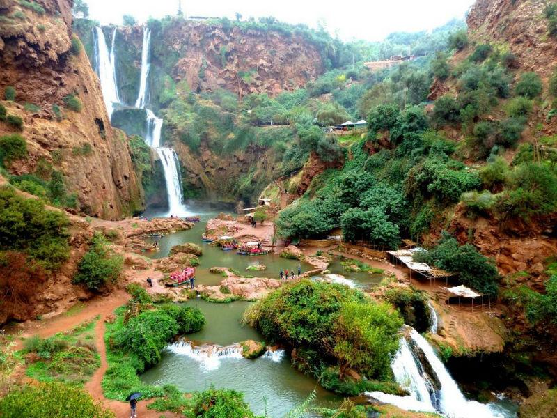 Shared Day trip to Ouzoud waterfalls from Marrakech - Saharies