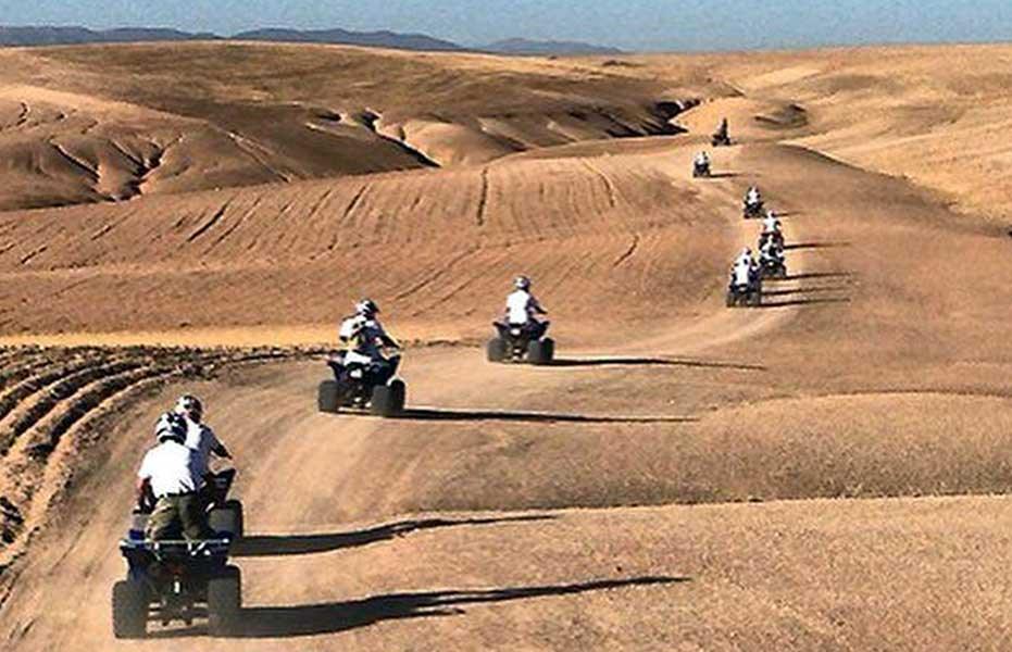 Guided Quad Biking Tour in Agafay Desert - Saharies
