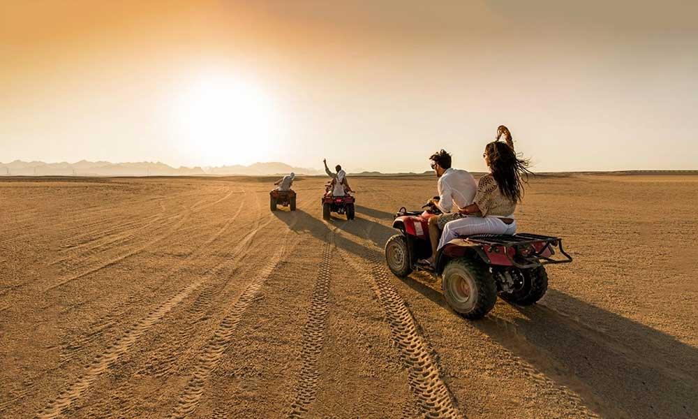 Guided Quad Biking Tour in Agafay Desert - Saharies